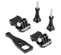 HSU 2 Pack Quick Release Buckle Clip Basic Mount for GoPro Action Cameras