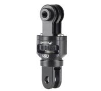 HSU 360° Rotation Camera Mount, Aluminum Vertical Swivel Tripod Adapter Compatible with GoPro Hero 13/12/11/10/9, DJI Osmo Action, Insta360, AKASO, Campark & All Standard GoPro-Style Action Cameras