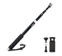 HSU 92cm/36.2" Extendable Selfie Stick, Waterproof Hand Grip for GoPro Hero 13/12/11/10/9/8/7/6/5/4/3, Handheld Monopod Compatible with Cell Phones and Other Action Camera