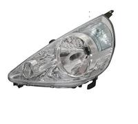 HSUF Car Headlight Lenses Car Headlights Assembly For Fit For Jazz Sport GD GE 2001~2008 2002 Fog Light Corner Side Lamp Warning LED Car Lamp Hoods(White Left)