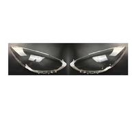 HSUF Car Headlight Lenses For Mazda 2 2007-2012 Car Headlight Shell Lamp Shade Transparent Cover Headlight Glass Headlamp Lens Cover Car Lamp Hoods(Left and Right)