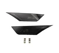 HSUF Dynamic Turn Signal Light Car Side Signal Lights Marker Lamp Lens LED Bulbs For Civic 2016 2017 2018 34350-TET-H01 34300-TET-H01 Car Turn Signal Light(2 pcs with bulbs)