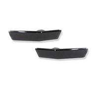 HSUF Dynamic Turn Signal Light For Lincoln MKX 2007 2008 2009 2010 Car Front/Rear Side Marker Indicator Light Cover Shells Kit Amber Red Smoked Lens Car Turn Signal Light(2pcs smoked rear)