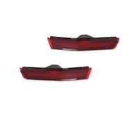 HSUF Dynamic Turn Signal Light For Lincoln MKX 2007 2008 2009 2010 Car Front/Rear Side Marker Indicator Light Cover Shells Kit Amber Red Smoked Lens Car Turn Signal Light(2pcs red rear)