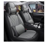 HSUF Seat Protector 5 Seats Universal Full Coverage Car Seat Cover For Mitsubishi For Outlander For ASX For Eclipse For Lancer Interior Accessories Vehicle Seat Covers(Black Gray,LUXUry)