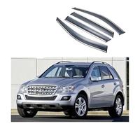HSUF Wind Deflectors For Mercedes For Benz ML class W164 ML350 2007-2011 Window Visor Car Rain Shield Deflectors Awning Trim Cover Exterior