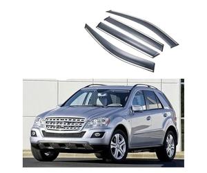 HSUF Wind Deflectors For Mercedes For Benz ML class W164 ML350 2007-2011 Window Visor Car Rain Shield Deflectors Awning Trim Cover Exterior