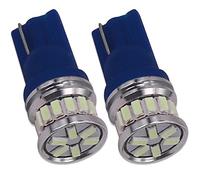 HSUN T10 194 175 161 168 12961 W5W LED Bulbs,12V-24V Extremely Bright 20SMD 3014 Chip Canbus Error Free Car Side Marker Indicator Backup Interior Dome Light,2 Pack,Ice Blue
