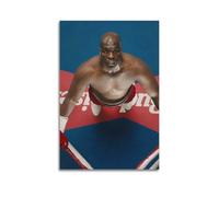 HSUREWTRK Big George Foreman Posters Aesthetic Wall Art Canvas Decorative Painting Vintage Poster for Living Room Bed Room Decor 20x30inch(50x75cm) Unframe-style
