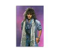 HSUREWTRK Jon Bon Jovi Posters Aesthetic Wall Art Canvas Decorative Painting Vintage Poster for Living Room Bed Room Decor 20x30inch(50x75cm) Unframe-style