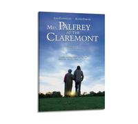 HSUREWTRK Mrs. Palfrey at The Claremont Posters Aesthetic Wall Art Canvas Decorative Painting Vintage Poster for Living Room Bed Room Decor 20x30inch(50x75cm) Frame-style