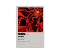 HSUREWTRK So Long by James Marriott Posters Aesthetic Wall Art Canvas Decorative Painting Vintage Poster for Living Room Bed Room Decor 16x24inch(40x60cm) Unframe-style