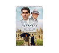 HSUREWTRK The Man Who Knew Infinity Posters Aesthetic Wall Art Canvas Decorative Painting Vintage Poster for Living Room Bed Room Decor 16x24inch(40x60cm) Unframe-style