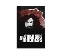 HSUREWTRK THE OTHER SIDE OF MADNESS Posters Aesthetic Wall Art Canvas Decorative Painting Vintage Poster for Living Room Bed Room Decor 16x24inch(40x60cm) Unframe-style