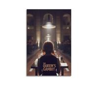 HSUREWTRK The Queen's Gambit TV Series 3 Posters Aesthetic Wall Art Canvas Decorative Painting Vintage Poster for Living Room Bed Room Decor 08x12inch(20x30cm) Unframe-style