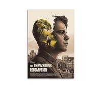 HSUREWTRK The Shawshank Redemption Posters Aesthetic Wall Art Canvas Decorative Painting Vintage Poster for Living Room Bed Room Decor 24x36inch(60x90cm) Unframe-style