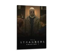 HSUREWTRK The Strangers Chapter 1 Movie Posters Aesthetic Wall Art Canvas Decorative Painting Vintage Poster for Living Room Bed Room Decor 24x36inch(60x90cm) Frame-style