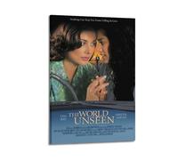 HSUREWTRK The World Unseen (2007) Posters Aesthetic Wall Art Canvas Decorative Painting Vintage Poster for Living Room Bed Room Decor 24x36inch(60x90cm) Frame-style