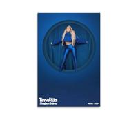 HSUREWTRK Timeless (Deluxe) by Meghan Trainor Posters Aesthetic Wall Art Canvas Decorative Painting Vintage Poster for Living Room Bed Room Decor 24x36inch(60x90cm) Unframe-style
