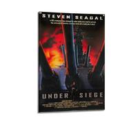 HSUREWTRK Under Siege Posters Aesthetic Wall Art Canvas Decorative Painting Vintage Poster for Living Room Bed Room Decor 12x18inch(30x45cm) Frame-style