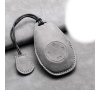 HSUTMEZ Leather Car Key Case Cover for Leapmotor t03 s01 c11 for 2023 Leapmotor C01 T03 S01 C11 Leap Motor Holder Key Fob Keychain