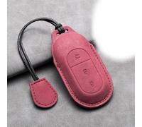 HSUTMEZ Leather Car Key Case Cover for Leapmotor t03 s01 c11 for 2023 Leapmotor C01 T03 S01 C11 Leap Motor Holder Key Fob Keychain
