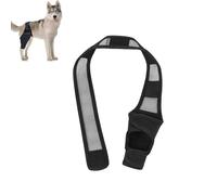HSUYUN XL Lick Protection Dog Rear Leak Protection, Adjustable Lick Protection, Rear Leg Dog, Black Dog Knee Brace, Rear Leg, for Support and Protection of the Front and Rear Legs of Dogs