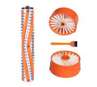 HsvrySa Replacement for Black and Decker POWERSERIES Extreme Cordless Stick Vacuum BSVF1 BSV2020 BSV2020P BSV2020G Replace Part,1 Pack Brush Roller,2 Pack HEPA Filters.Replace Part N665227 N858184