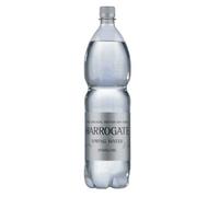 Harrogate Spring Bottled Water Sparkling 1.5L PET Silver Label/Cap, Pack of 12 P