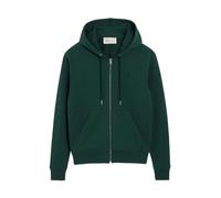 Hsw765 730 A258 Zip-Through Hoodie - male - Ami Paris - Zip-throughs - Green - M - Sweatshirts & Hoodies M