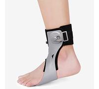 HSWOYEA Foot Drop Orthosis, Drop Foot Support Splint, Hemiplegia Stroke Shoes, Adjustable Breathable with Comfortable Inflatable Airbag, for Pain Relief,leftfoot-L