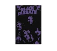 HSXDTK Black Sabbath Posters Aesthetic Canvas Poster Room Vintage Poster Wall Art Cover Decor for Living Room Bed Room 16x24inch(40x60cm) Unframe-style