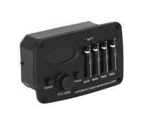 HSY-400D Guitar Equalizer, 4 Band EQ Pedal, Guitar Effect Pedal Frequency Compensator, ±12dB Range for Mini Size True Bypass, Guitar & Bass
