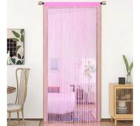 HSYLYM Door Curtain Window Curtains Door Decorations Room Dividers Decorations for Room,Doorways,Wall,Closet,Party and Furniture,One Piece Design,W35"xL79",Baby Pink