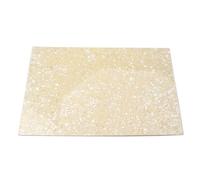 Hsyok Guitar Pickguard, Cream 3 Ply Picks guard Material Guitar Pickguard Material Sheet 11.6x17 Inch Black Pearl