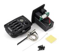 Hsyok SE-4N Acoustic Guitar Pickup, 4 Band Eq Equalizer System Preamp, Compact, Black