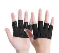 Hsyzygian 1 Pair Breathable Spandex Half Finger Sports Gloves with Nonslip Silicone Dot for Biking and Fitness Half Finger Workout Mitts