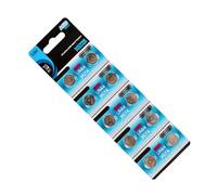 Hsyzygian 10 / 20Pieces AG13 LR44 1.55V Alkaline Button Batteries Button Coin Batteries for Efficient Use in Watches Household Item