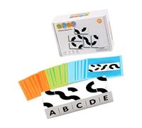 Hsyzygian 100 in 1 Twistable Puzzle Blocks for Kids Spatial Awareness and Fine Motor Skills Practice Interactive Play Set