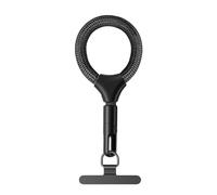 Hsyzygian 10Cm Phone Finger Strap with Not Slip Metal Adjuster & 360 Degree Rotating Suitable for Secure Hand Use Very Thin Phone Grip