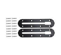 Hsyzygian 2 / 4Pcs Low Profile Track Kayak Slide Rails Bracket Fishing Rod Holder Mounting Base Accessories Mount Tracks Accessories Mount Slide Rails Bracket