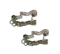 Hsyzygian 2 Pcs Headband Elastic Hands Free Headlamp Strap for 22-30mm Torch Flashlight Lighting Table Lamp Desk Ball Clip Cupboard Projector Night Light LED Bulb Tube Strip Flashlight Pendant