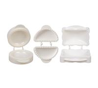 Hsyzygian 3Pcs Dough Presser Pocket Pie Molds Party Potluck Hand Hand Round Semi-circle Rectangle Shapes Dough Press Mold Tool