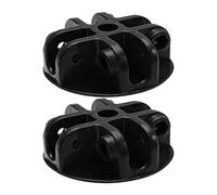 Hsyzygian 4 Way Tent Roof Connector Black Canopy Bracket Suitable for Outdoor Gazebo Replacement Part 7cm Diameter Tent Top Cover