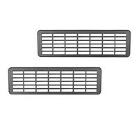 Hsyzygian Automotive Ventilation Grille ABS Vent Covers Not Obstructive Designs Car Under Seat Vent Covers Easy to Use for Vehicle Snap on Ventilation Grille