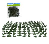 Hsyzygian Combat Soldier 100Pieces / Set Soldier Figure Fun Battle Scene Playset Figurine Interactive Kids Strategy Model Toy Collectible Models