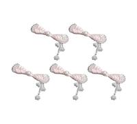 Hsyzygian Delicate Artisanal Craft Satins Frogs Featuring Oriental Florals Designs for Couture Chinese Collar Button