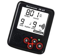 Hsyzygian Digital Small Metronome Electronic Tone Generator Tuner Small Sports Running for Beginners Digital Rhythm Tempos