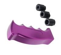 Hsyzygian Ergonomic Aluminum Car Shifter Anti-Vibration Design Reducing Fatigue for Daily Commutes Comfortable Aluminum Shifting Knob