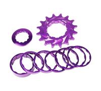 Hsyzygian Fixed Gear Cycling Sprocket 16T Aluminum Construction Enhances Control for Rough Terrain and City Travel High Bike Gear